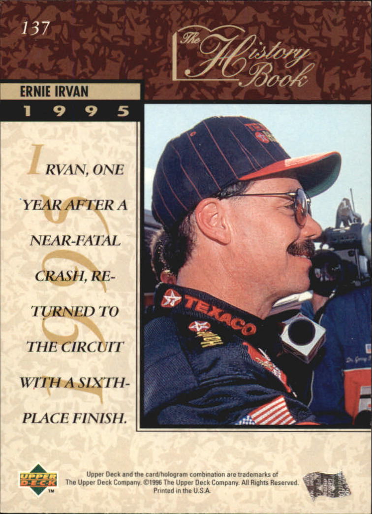 B0552- 1996 Upper Deck Racing Cards 1-150 +Inserts -You Pick- 15+ FREE US SHIP - Picture 265 of 295