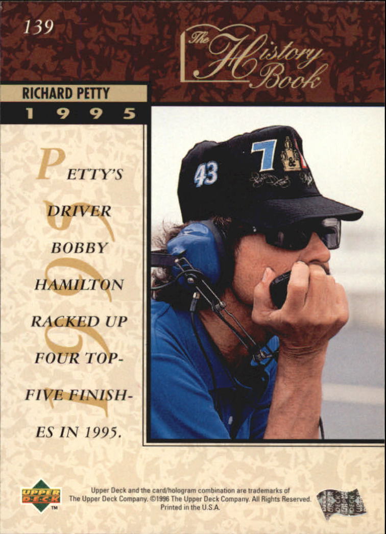 B0552- 1996 Upper Deck Racing Cards 1-150 +Inserts -You Pick- 15+ FREE US SHIP - Picture 269 of 295