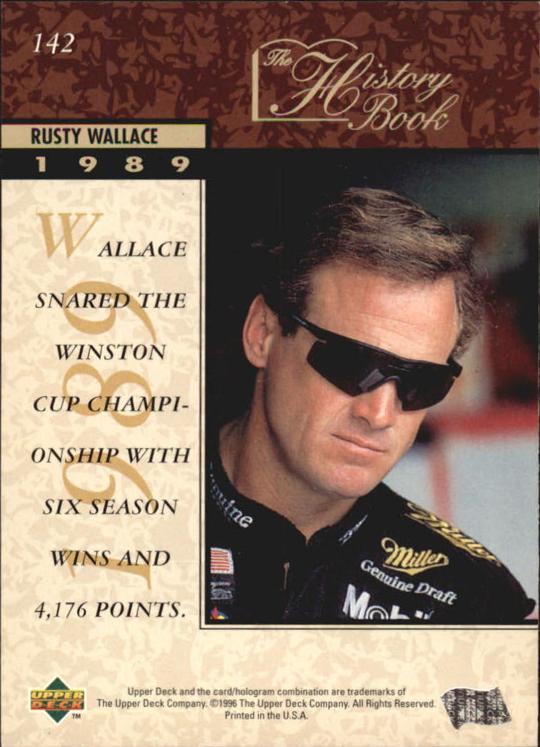 B0552- 1996 Upper Deck Racing Cards 1-150 +Inserts -You Pick- 15+ FREE US SHIP - Picture 275 of 295