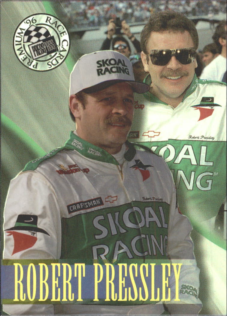 1996 Press Pass Premium Holofoil #25 Robert Pressley