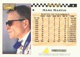 1996 Racer's Choice #6 Mark Martin back image