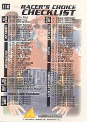 A8836- 1996 Racer's Choice Racing 1-110 +Inserts -You Pick- 15+ FREE US SHIP - Bild 53 von 82