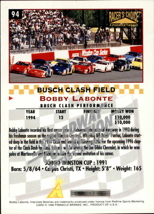 Sports Card Back