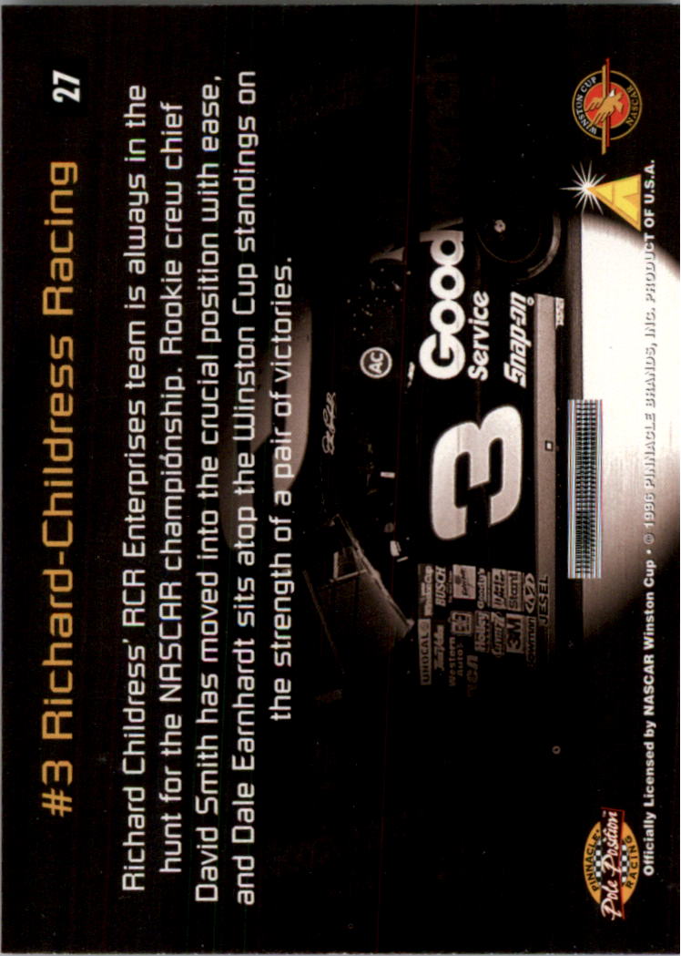 Sports Card Back