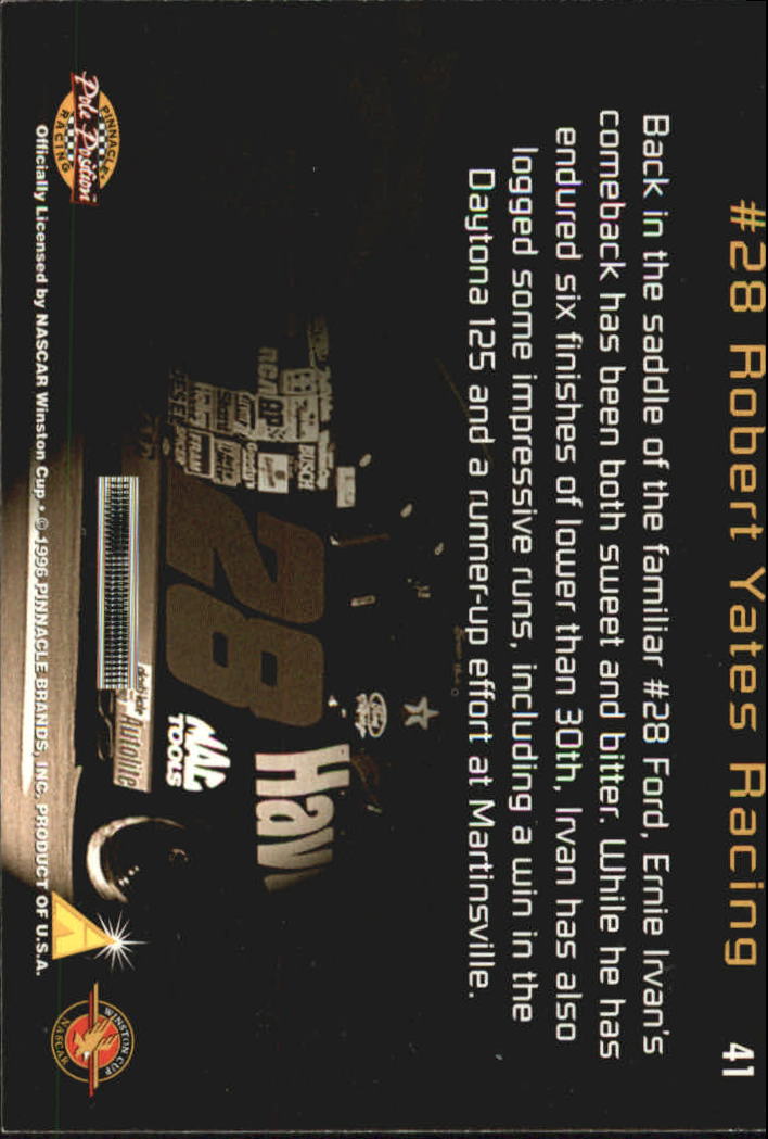 Sports Card Back