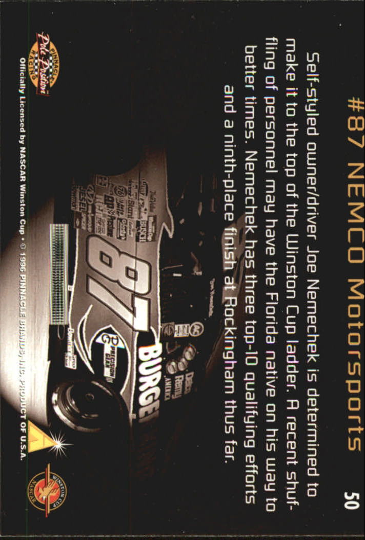 Sports Card Back