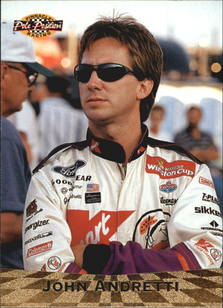 1996 Pinnacle Pole Position #98 John Andretti