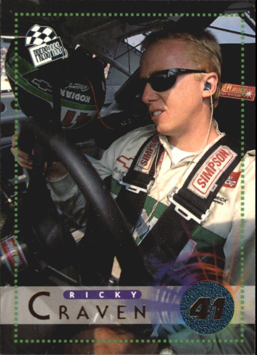 1996 Press Pass #8 Ricky Craven