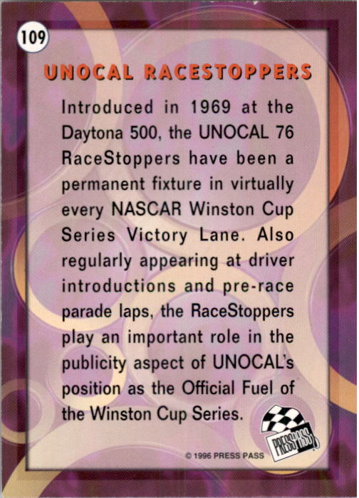 Sports Card Back