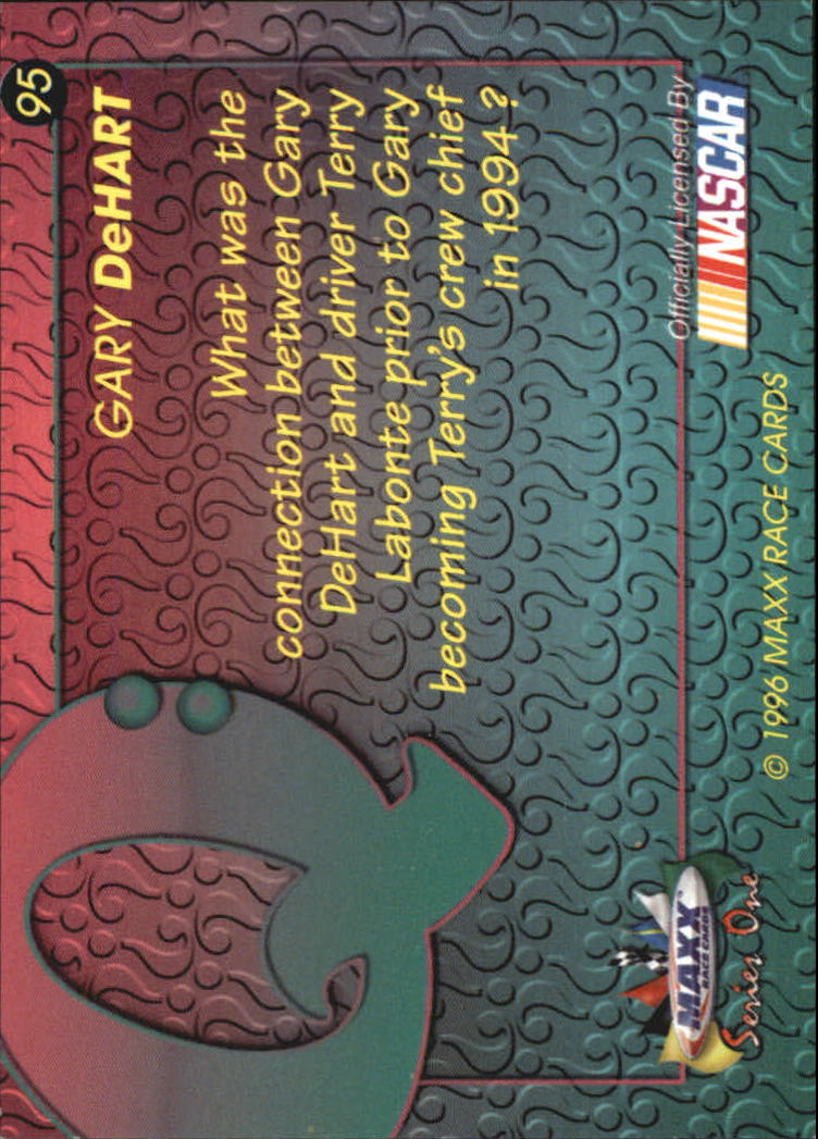 B7163- 1996 Maxx Rennen Karte #S 1-100 -du Pick- 15 + Gratis US Schiff - Bild 191 von 201