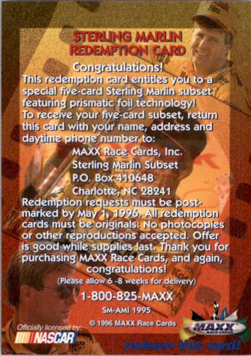 Sports Card Back