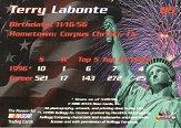 1996 Maxx Made in America #5 Terry Labonte back image