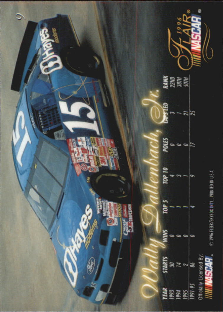 B6762- 1996 Flair Racing Card #s 1-100 -You Pick- 15+ FREE US SHIP - Picture 19 of 180