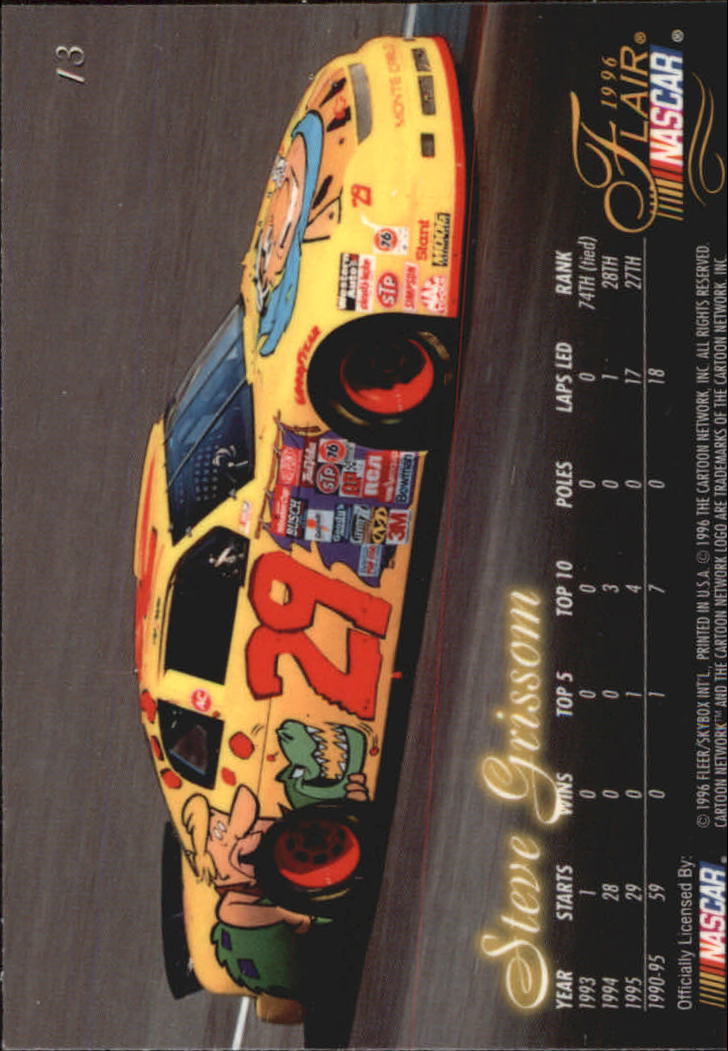 B6762- 1996 Flair Racing Card #s 1-100 -You Pick- 15+ FREE US SHIP - Picture 27 of 180