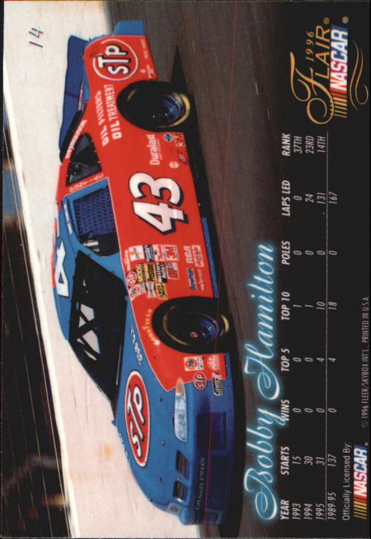 B6762- 1996 Flair Racing Card #s 1-100 -You Pick- 15+ FREE US SHIP - Picture 29 of 180