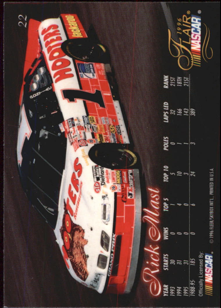 B6762- 1996 Flair Racing Card #s 1-100 -You Pick- 15+ FREE US SHIP - Picture 45 of 180