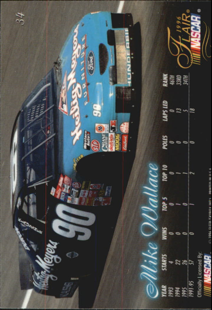 B6762- 1996 Flair Racing Card #s 1-100 -You Pick- 15+ FREE US SHIP - Picture 67 of 180