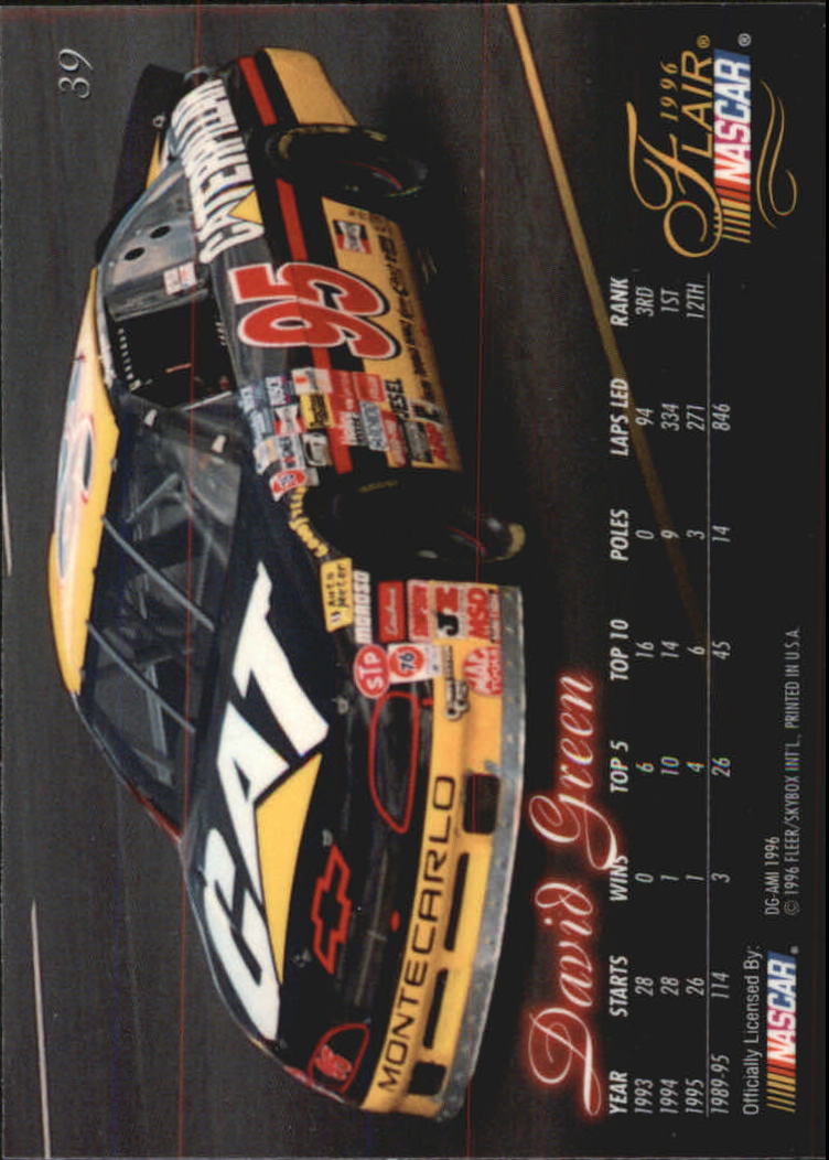 B6762- 1996 Flair Racing Card #s 1-100 -You Pick- 15+ FREE US SHIP - Picture 76 of 180