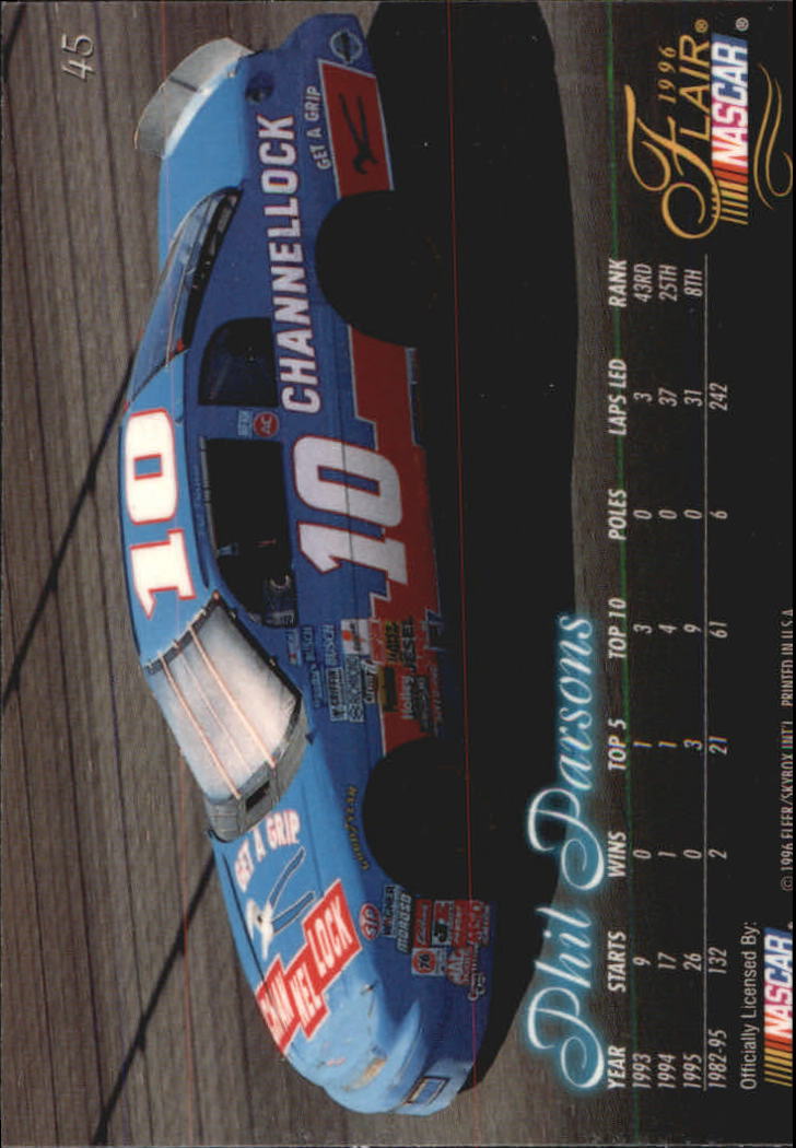 B6762- 1996 Flair Racing Card #s 1-100 -You Pick- 15+ FREE US SHIP - Picture 84 of 180