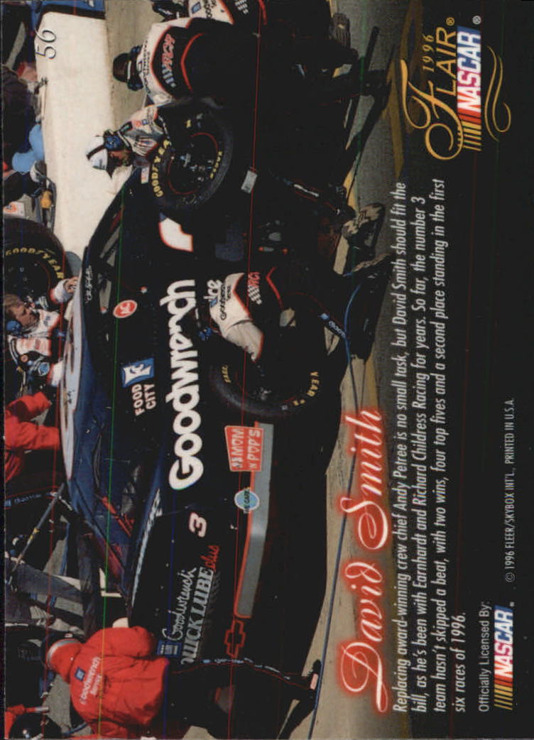 B6762- 1996 Flair Racing Card #s 1-100 -You Pick- 15+ FREE US SHIP - Picture 104 of 180