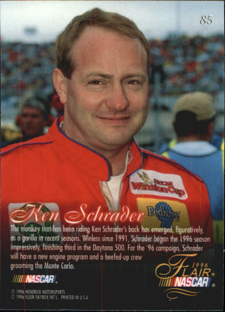 B6762- 1996 Flair Racing Card #s 1-100 -You Pick- 15+ FREE US SHIP - Picture 152 of 180
