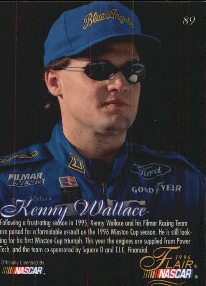B6762- 1996 Flair Racing Card #s 1-100 -You Pick- 15+ FREE US SHIP - Picture 160 of 180