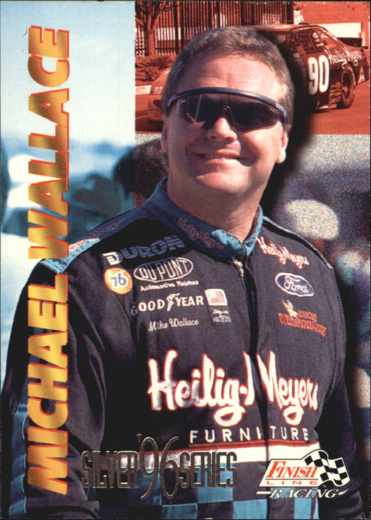 1996 Finish Line Silver #46 Mike Wallace