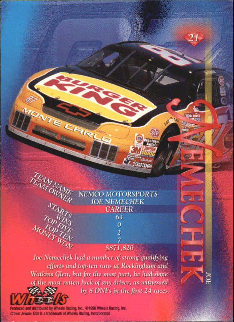 B3685- 1996 Crown Jewels Elite #s 1-78 +Parallels -You Pick- 15+ FREE US SHIP - Picture 42 of 186