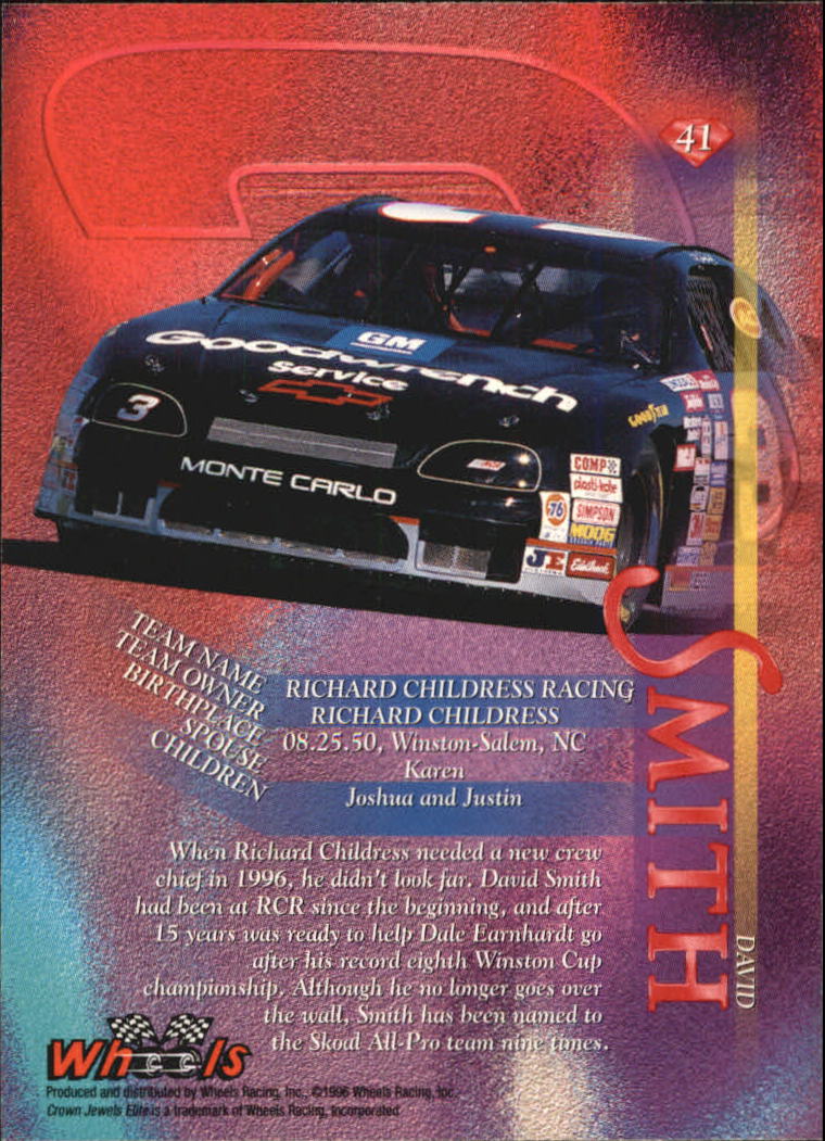 B3685- 1996 Crown Jewels Elite #s 1-78 +Parallels -You Pick- 15+ FREE US SHIP - Picture 82 of 186