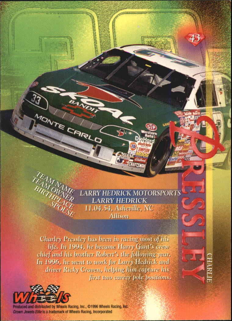 B3685- 1996 Crown Jewels Elite #s 1-78 +Parallels -You Pick- 15+ FREE US SHIP - Picture 86 of 186