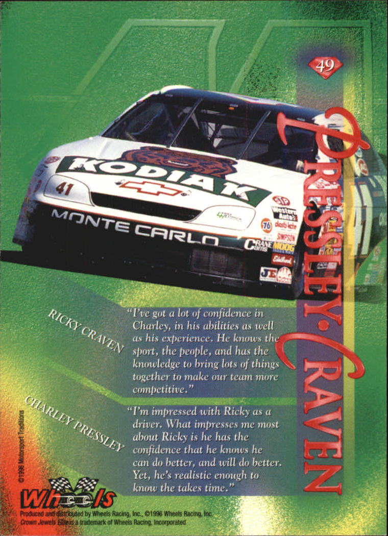 B3685- 1996 Crown Jewels Elite #s 1-78 +Parallels -You Pick- 15+ FREE US SHIP - Picture 98 of 186