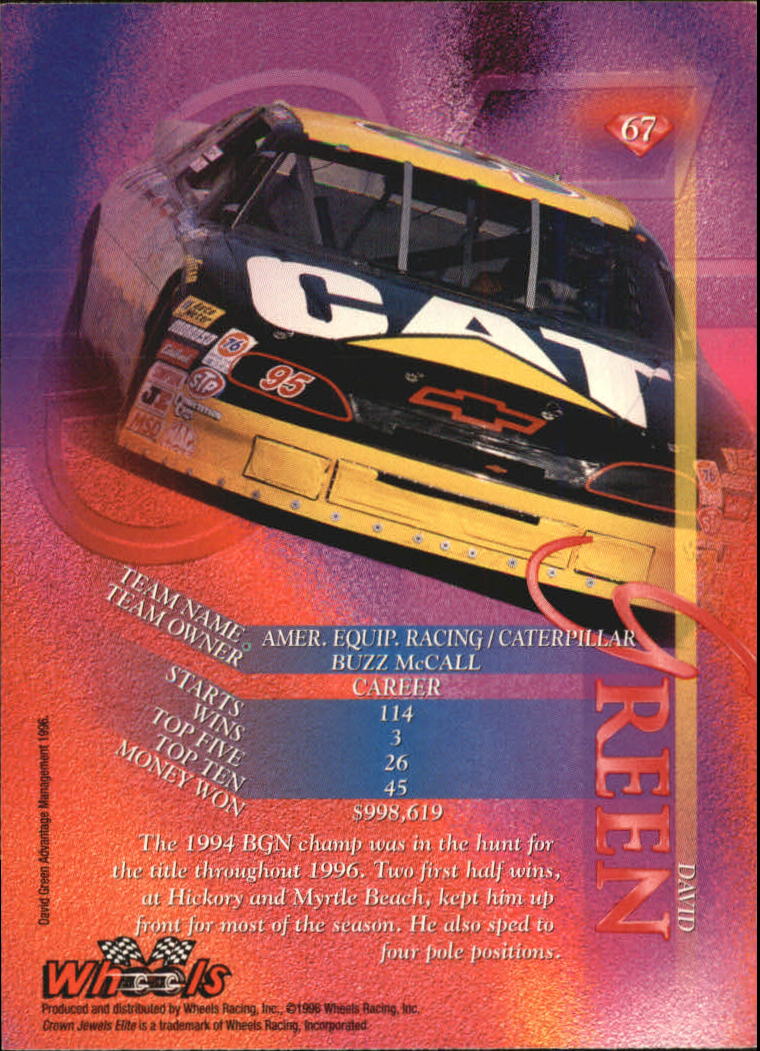 B3685- 1996 Crown Jewels Elite #s 1-78 +Parallels -You Pick- 15+ FREE US SHIP - Picture 133 of 186