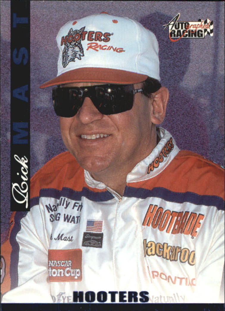 1996 Autographed Racing #4 Rick Mast