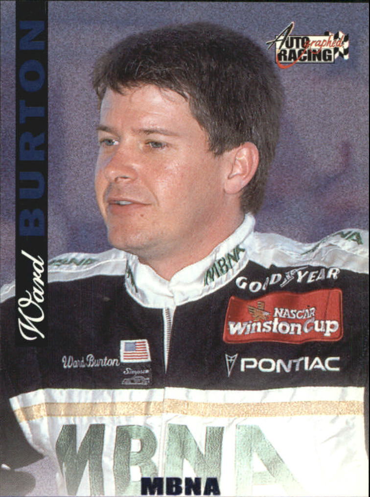 1996 Autographed Racing #44 Ward Burton
