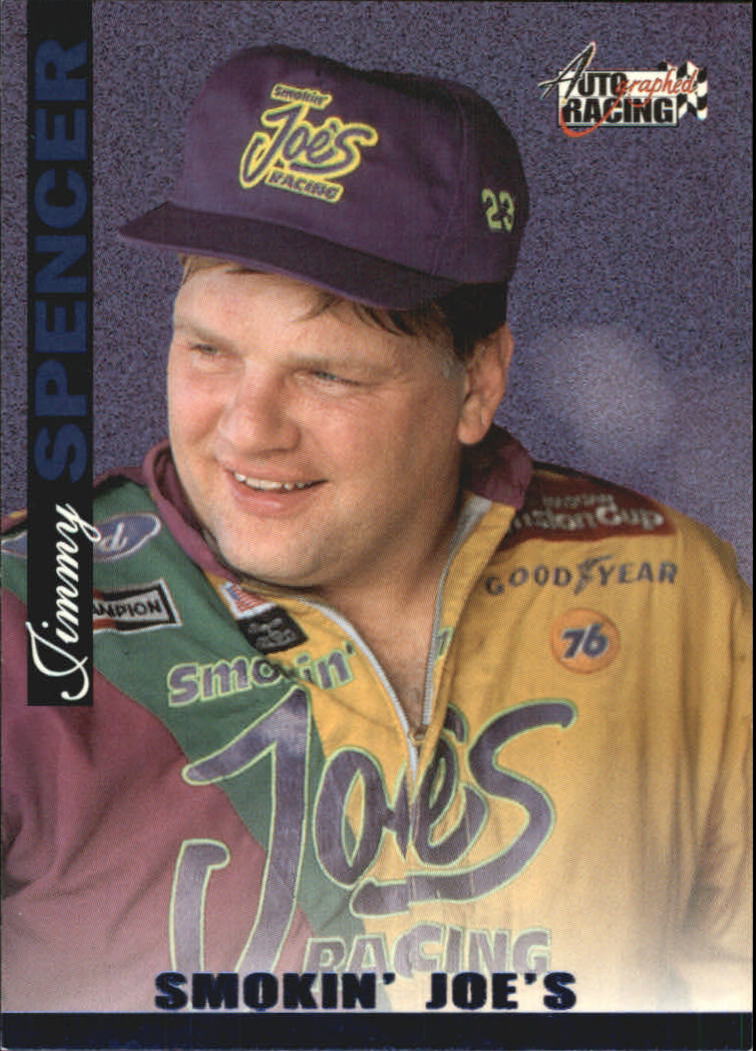 1996 Autographed Racing #47 Jimmy Spencer