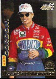 1996 Action Packed Credentials #4 Jeff Gordon DC
