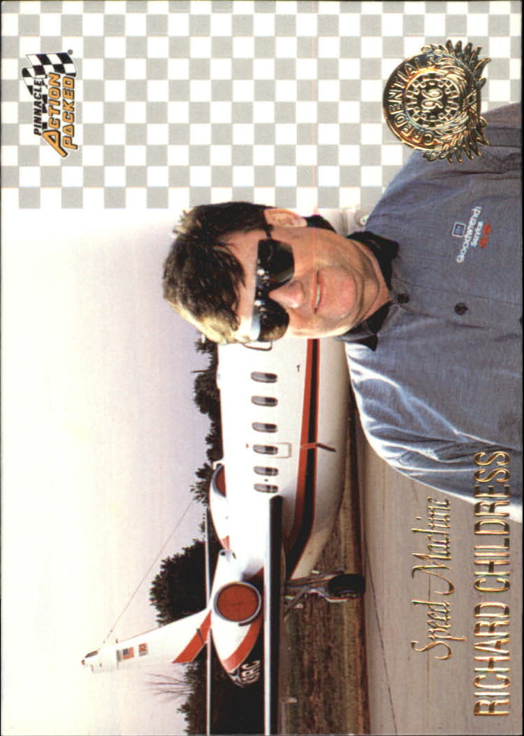 1996 Action Packed Credentials #63 Richard Childress SM