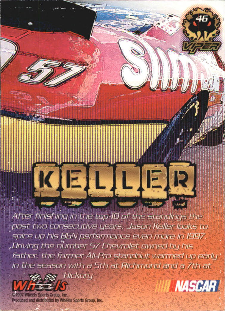 1997 Viper First Strike #46 Jason Keller back image