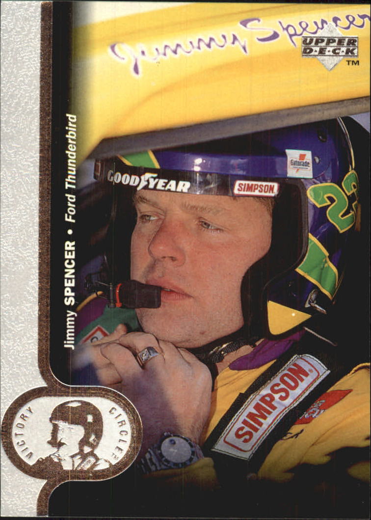 1997 Upper Deck Victory Circle #23 Jimmy Spencer