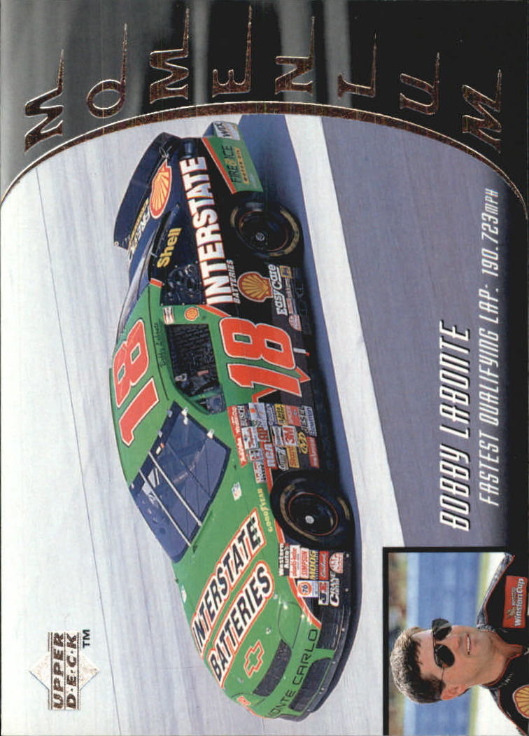 1997 Upper Deck Victory Circle #68 Bobby Labonte's Car