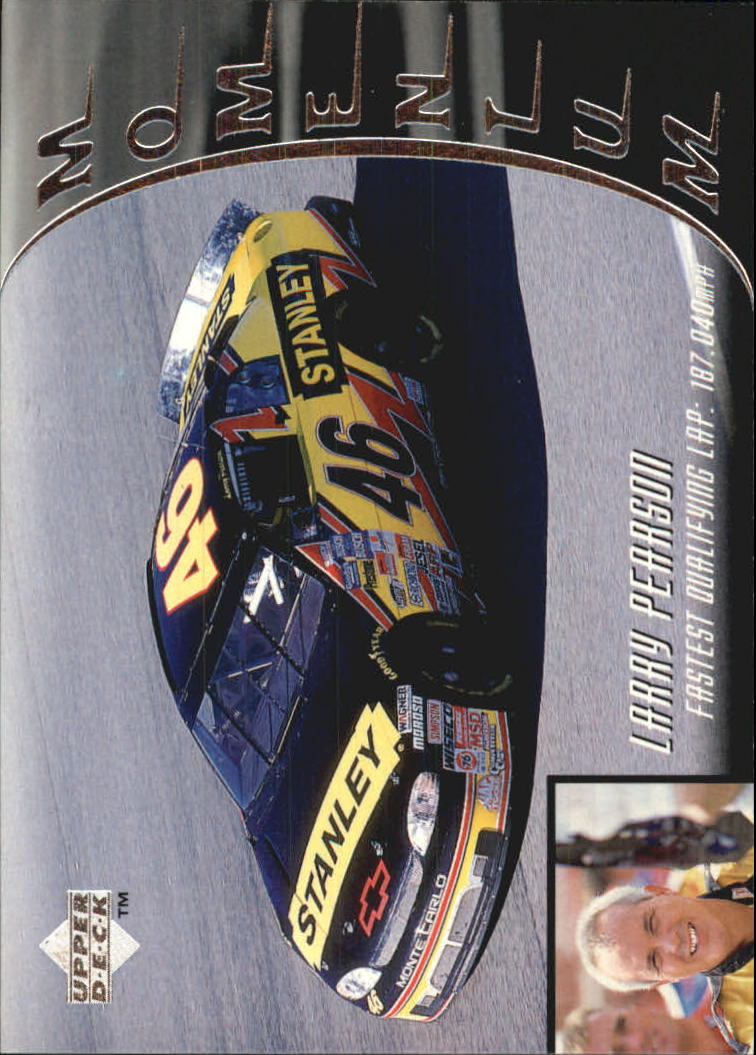 1997 Upper Deck Victory Circle #95 Larry Pearson's Car