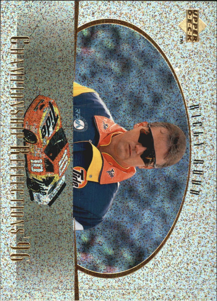 1997 Upper Deck Victory Circle Championship Reflections #CR6 Ricky Rudd