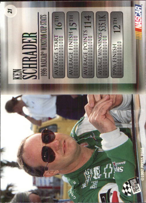1997 VIP #21 Ken Schrader