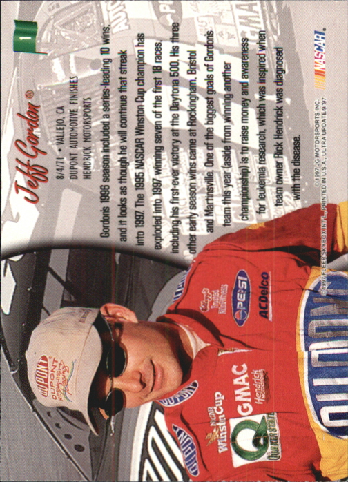 B5110- 1997 Ultra Update Racing #s 1-97 +Inserts -You Pick- 15+ FREE US SHIP - Picture 3 of 167