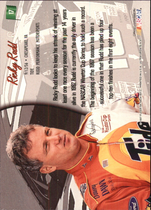 B5110- 1997 Ultra Update Racing #s 1-97 +Inserts -You Pick- 15+ FREE US SHIP - Picture 35 of 167