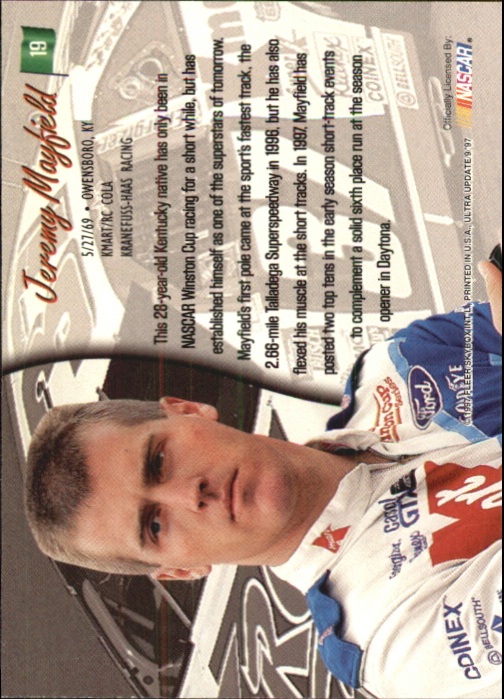 B5110- 1997 Ultra Update Racing #s 1-97 +Inserts -You Pick- 15+ FREE US SHIP - Picture 39 of 167