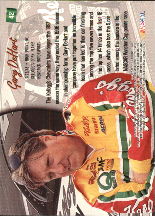 B5110- 1997 Ultra Update Racing #s 1-97 +Inserts -You Pick- 15+ FREE US SHIP - Picture 85 of 167