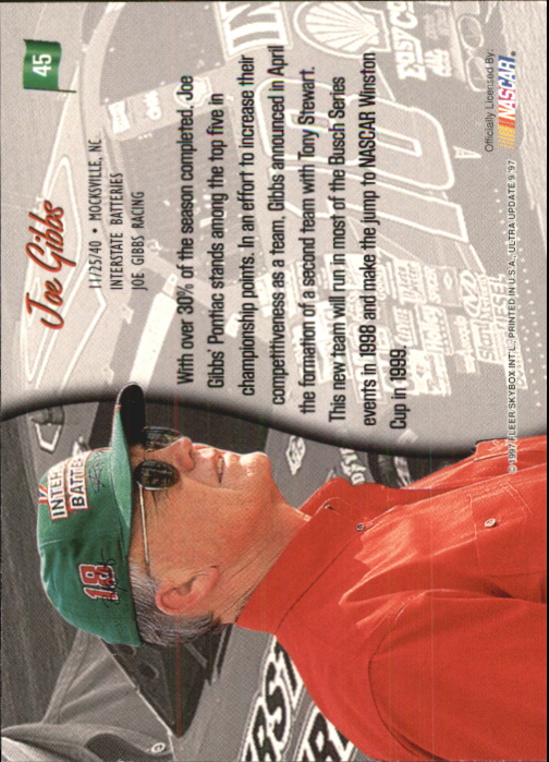B5110- 1997 Ultra Update Racing #s 1-97 +Inserts -You Pick- 15+ FREE US SHIP - Picture 91 of 167