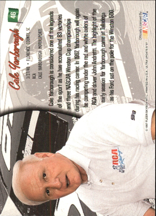 B5110- 1997 Ultra Update Racing #s 1-97 +Inserts -You Pick- 15+ FREE US SHIP - Picture 93 of 167