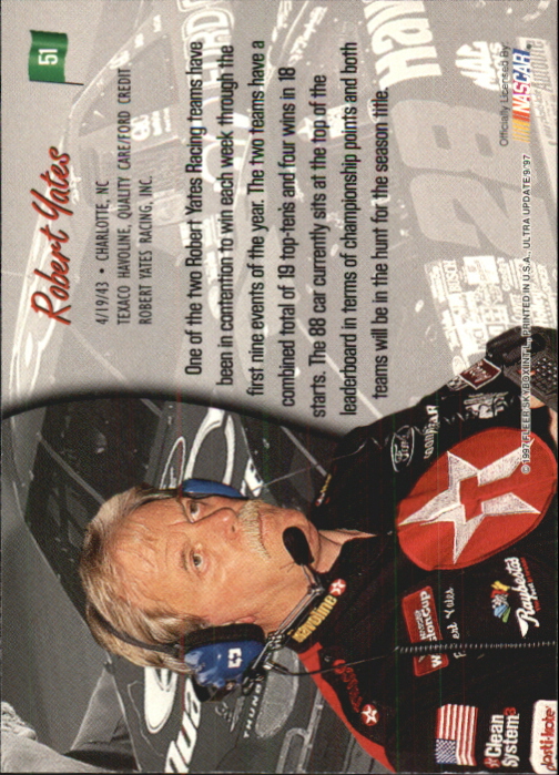 B5110- 1997 Ultra Update Racing #s 1-97 +Inserts -You Pick- 15+ FREE US SHIP - Picture 103 of 167